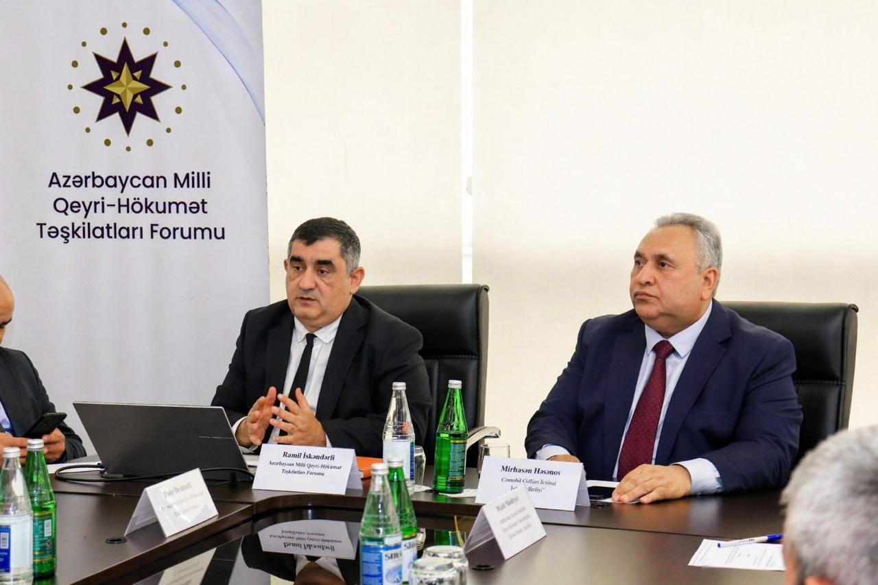 Çernobıl faciəsinin 40-cı ildönümünə həsr olunmuş ictimai müzakirə keçirilib (FOTO)