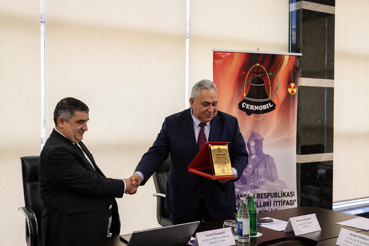 Çernobıl faciəsinin 40-cı ildönümünə həsr olunmuş ictimai müzakirə keçirilib (FOTO)