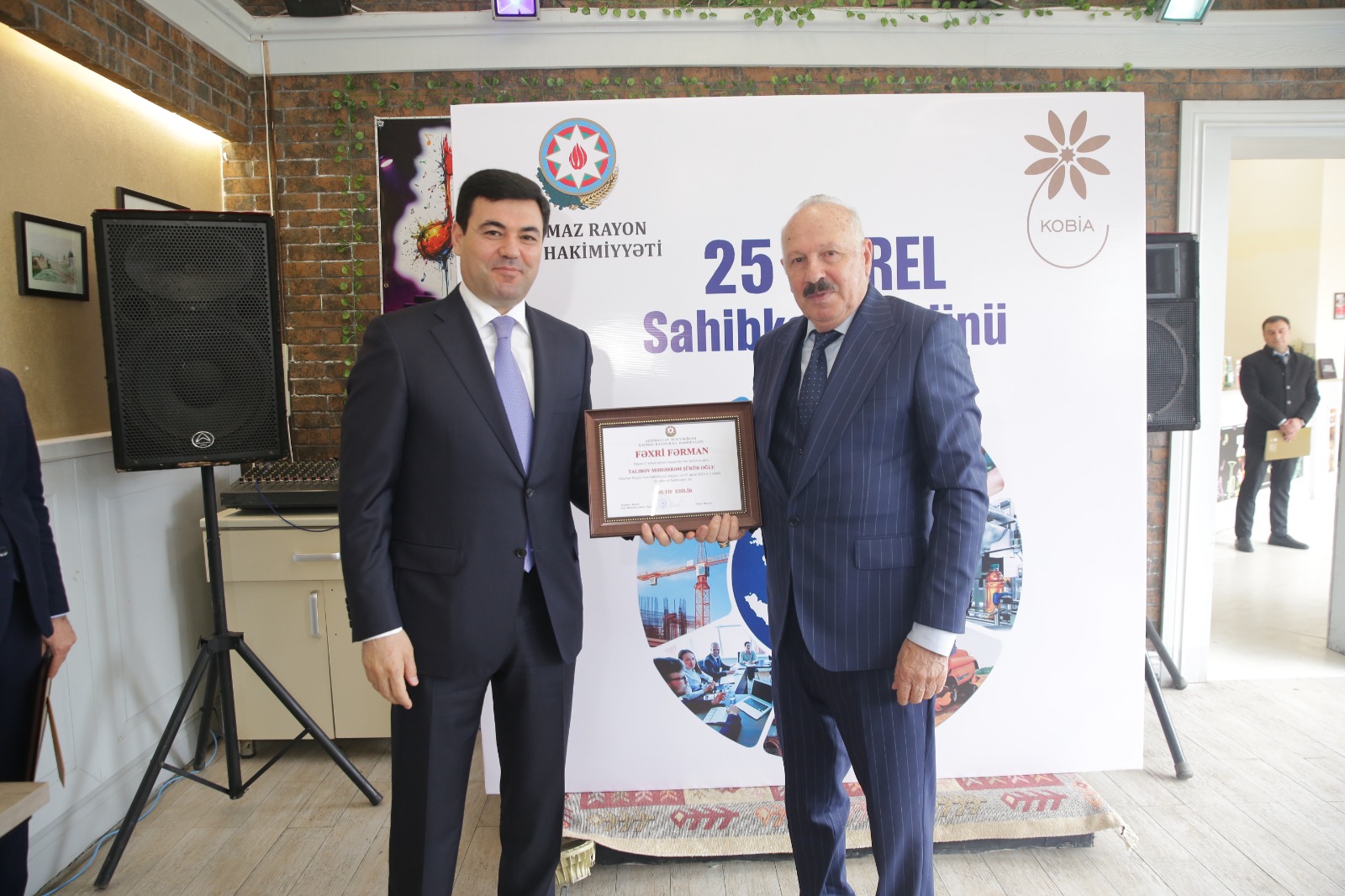 Xaçmazda Sahibkarlar Günü qeyd olunub (FOTO)