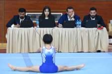 Sumqayıtda idman gimnastikası üzrə ölkə birinciliyi keçirilib (FOTO)