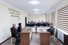 Daxili işlər naziri Göyçayda növbəti vətəndaş qəbulu keçirib (FOTO)