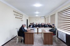 Daxili işlər naziri Göyçayda növbəti vətəndaş qəbulu keçirib (FOTO)