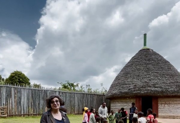 AzTV komandası Efiopiyada: yeni sənədli filmin çəkilişindən görüntülər