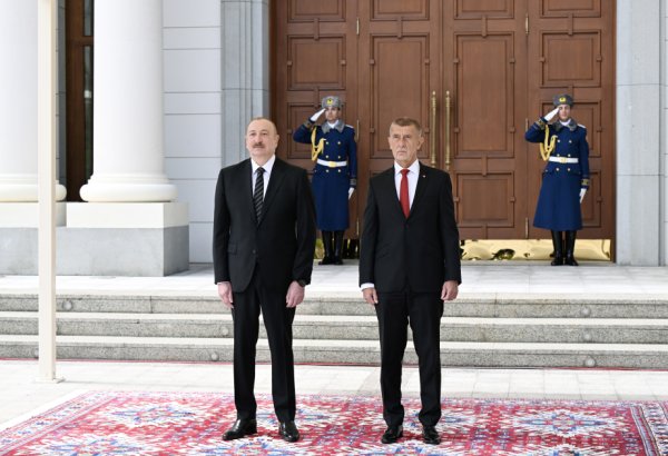 Qəbələdə Çexiyanın Baş naziri Andrey Babişin rəsmi qarşılanma mərasimi olub (FOTO/VİDEO)
