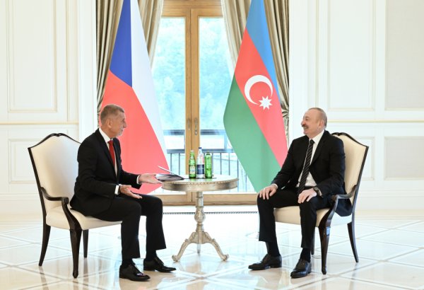 Qəbələdə Prezident İlham Əliyevin Çexiyanın Baş naziri ilə təkbətək görüşü keçirilib (FOTO)