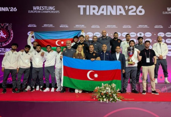 Sərbəst güləş üzrə Azərbaycan millisi 6-cı dəfə Avropa çempionu olub