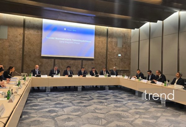 Texniki normativlərin təkmilləşdirilməsi üzrə tədbir keçirilir (FOTO)