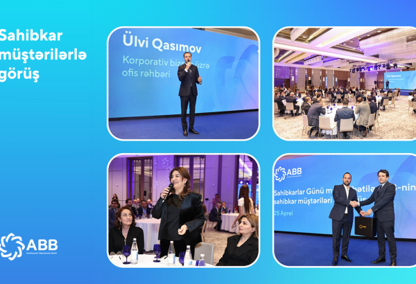 ABB Sahibkarlar Gününü müştəriləri ilə qeyd etdi!