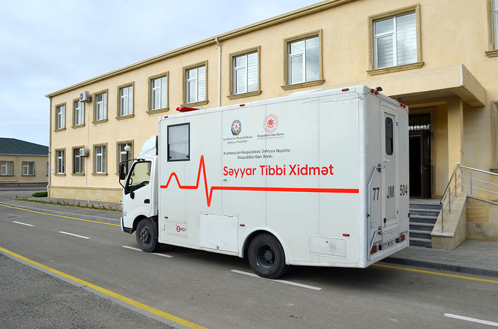 Xüsusi təyinatlılar talassemiya və digər xəstələr üçün qan verdi (FOTO)