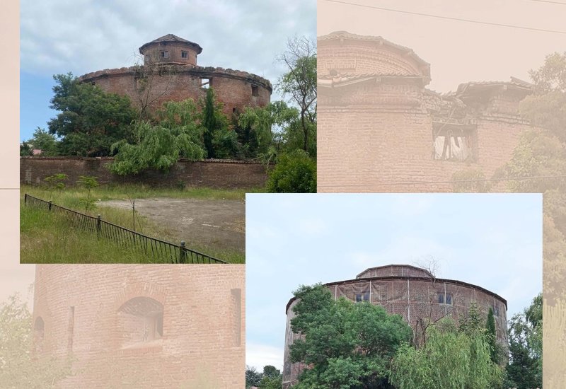 İllər öncə qəzalı vəziyyətə düşən Dairəvi qalada bərpa işlərinə başlanıldı