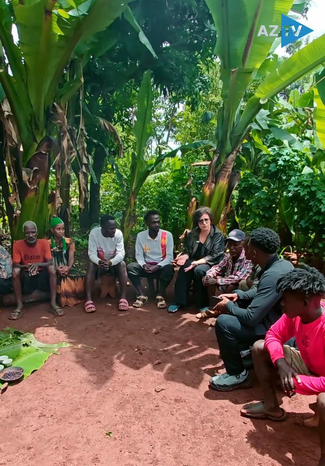 AzTV komandası Efiopiyada: yeni sənədli filmin çəkilişindən görüntülər