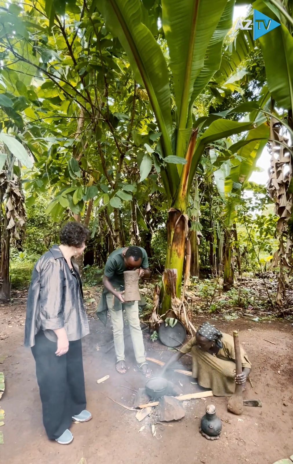 AzTV komandası Efiopiyada: yeni sənədli filmin çəkilişindən görüntülər