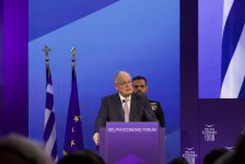 Nizami Gəncəvi Beynəlxalq Mərkəzi 11​-ci Delfi İqtisadi Forumunun tərəfdaşı kimi iştirak edib (FOTO)