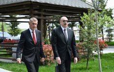 Qəbələdə Prezident İlham Əliyevin adından Çexiyanın Baş nazirinin şərəfinə rəsmi lanç verilib (FOTO/VİDEO)