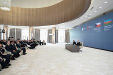 Prezident İlham Əliyevin və Andrey Babişin iştirakı ilə Azərbaycan-Çexiya biznes-forumu keçirilib (FOTO)