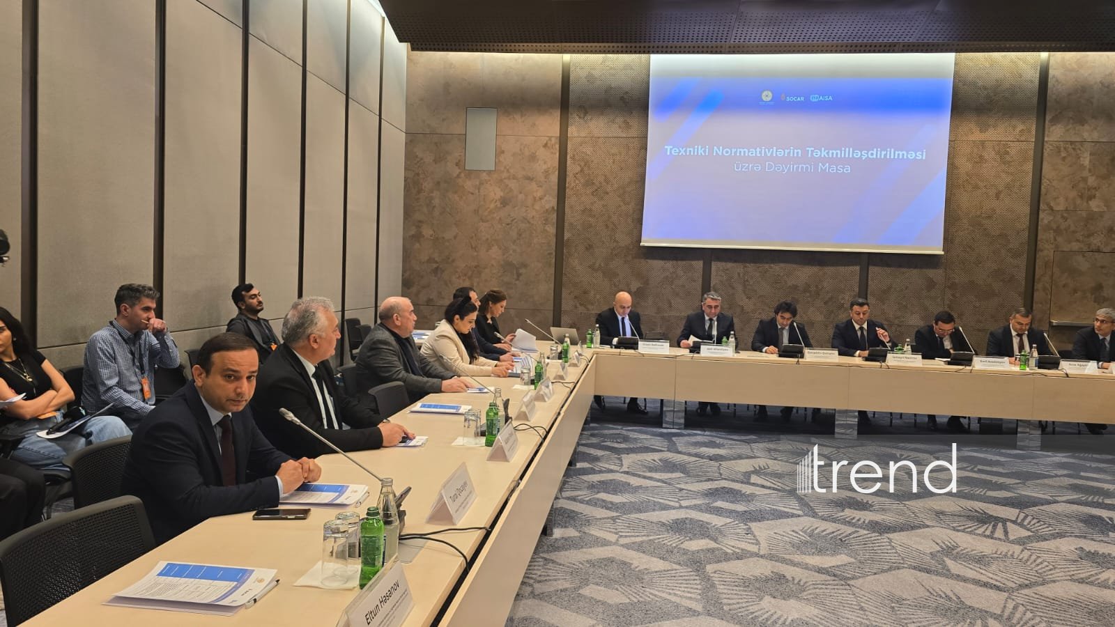 Texniki normativlərin təkmilləşdirilməsi üzrə tədbir keçirilir (FOTO)