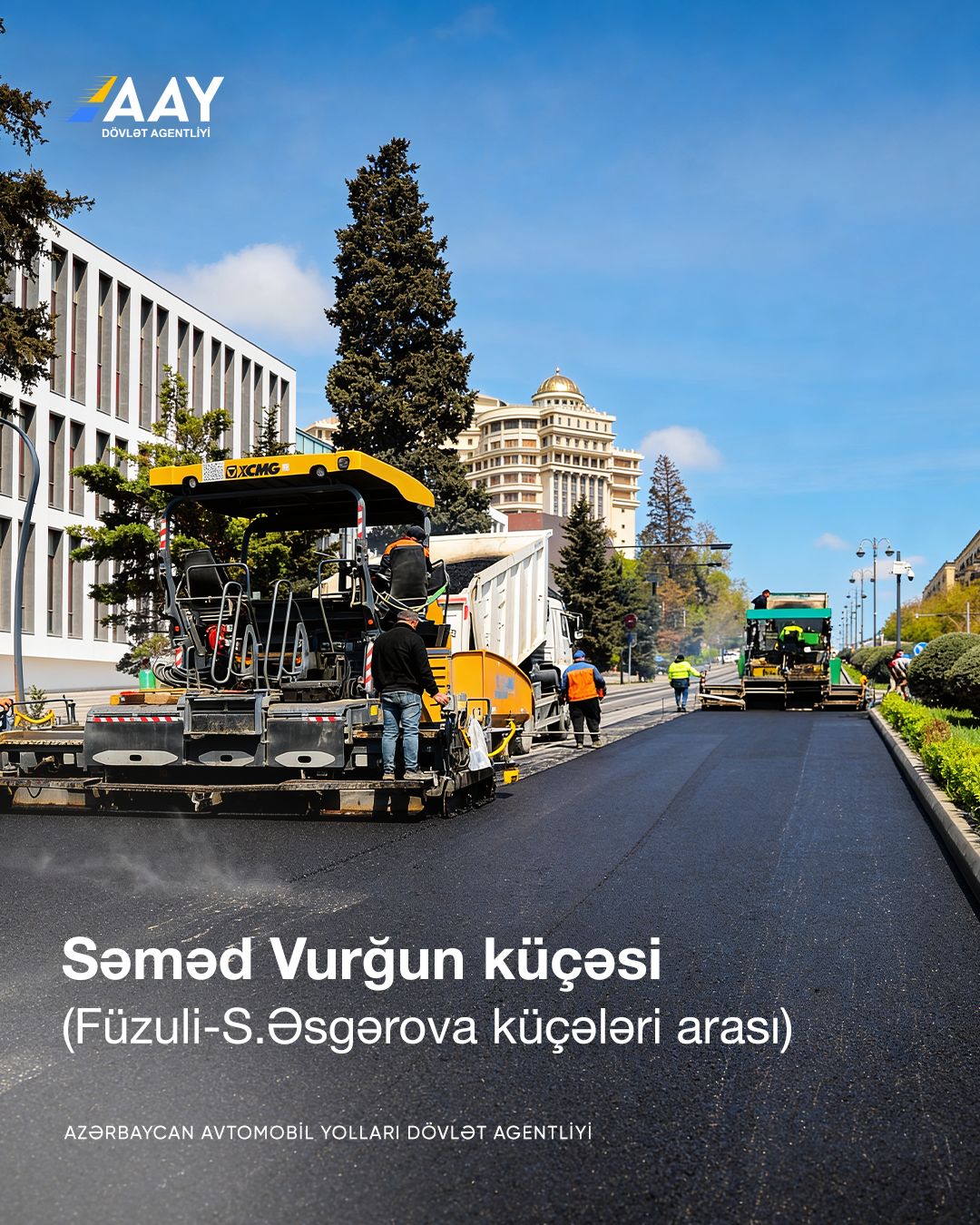 Paytaxtın daha 4 ərazisində təmir işləri icra edilib (FOTO)