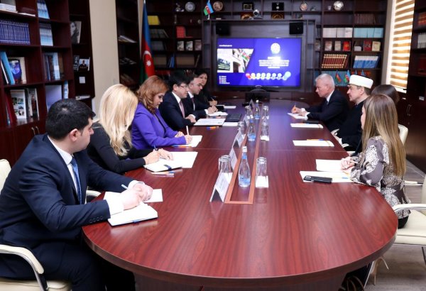 Diaspor Komitəsində Polşa müftisi ilə görüş keçirilib (FOTO)