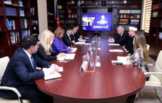Diaspor Komitəsində Polşa müftisi ilə görüş keçirilib (FOTO)