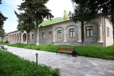 Leyla Əliyeva və Arzu Əliyeva Şəkidə tarixi-memarlıq abidələrinin bərpadan sonra açılışında iştirak ediblər (FOTO)