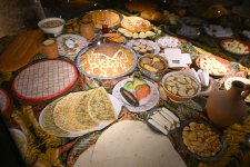 Leyla Əliyeva və Arzu Əliyeva Şəkidə tarixi-memarlıq abidələrinin bərpadan sonra açılışında iştirak ediblər (FOTO)