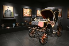 Leyla Əliyeva və Arzu Əliyeva Şəkidə tarixi-memarlıq abidələrinin bərpadan sonra açılışında iştirak ediblər (FOTO)