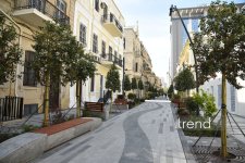 Bakının ən köhnə küçələrindən biri piyadalaşdırıldı (FOTO)