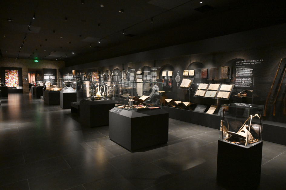 Leyla Əliyeva və Arzu Əliyeva Şəkidə tarixi-memarlıq abidələrinin bərpadan sonra açılışında iştirak ediblər (FOTO)