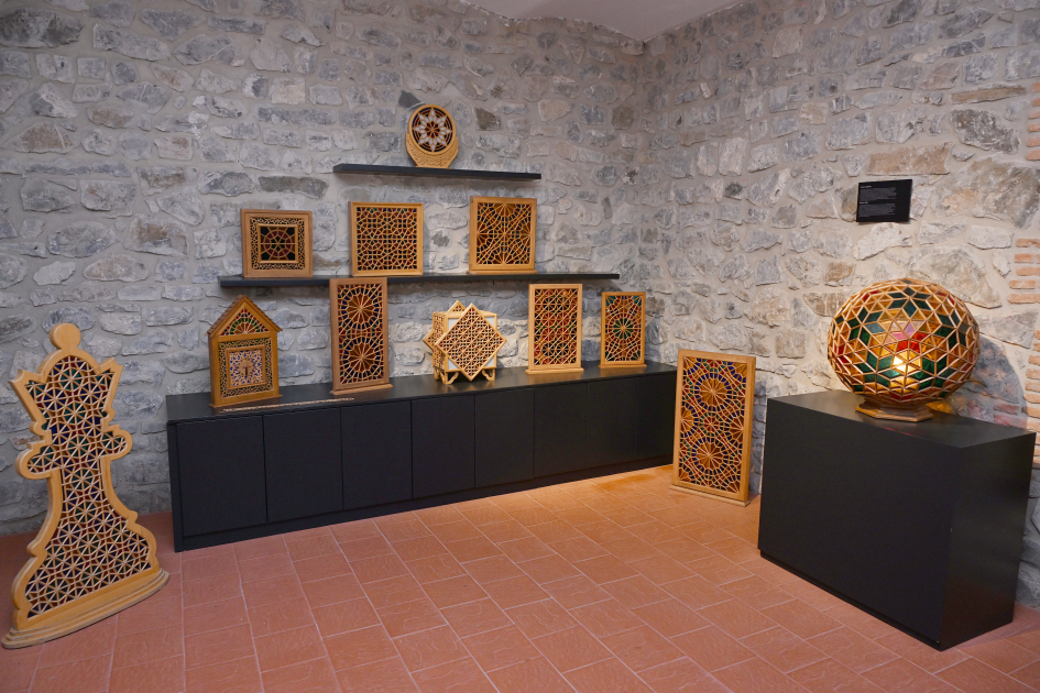 Leyla Əliyeva və Arzu Əliyeva Şəkidə tarixi-memarlıq abidələrinin bərpadan sonra açılışında iştirak ediblər (FOTO)