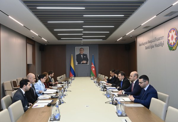 Azərbaycan və Kolumbiya arasında siyasi məsləhətləşmələr keçirilib (FOTO)