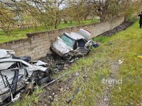 Xaçmazda ağır qəza: hər iki sürücü ölüb (FOTO)