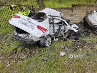 Xaçmazda ağır qəza: hər iki sürücü ölüb (FOTO)