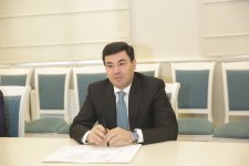 Xaçmaz Rayon İcra Hakimiyyətinin başçısı Elnur Rzayev vətəndaşları qəbul edib (FOTO)