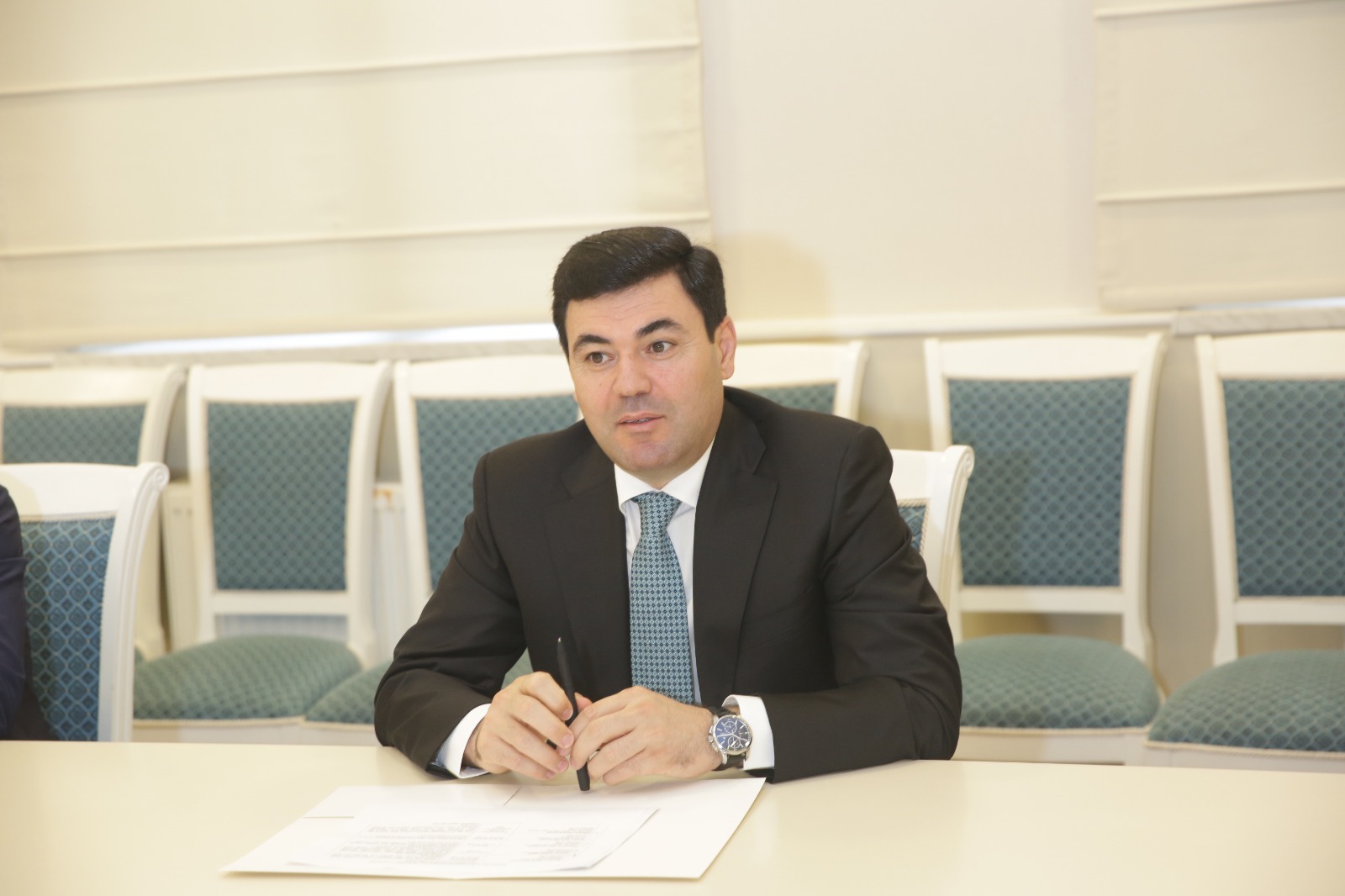 Xaçmaz Rayon İcra Hakimiyyətinin başçısı Elnur Rzayev vətəndaşları qəbul edib (FOTO)