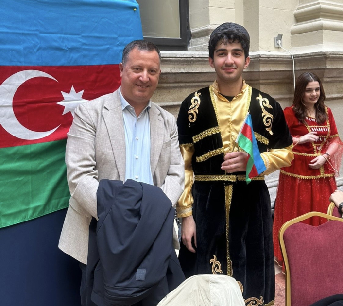 Budapeşt Korvinus Universitetində Azərbaycan guşəsi (FOTO)