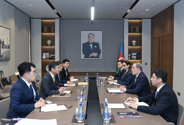 Ceyhun Bayramov Cin-Hyon Paiki qəbul edib