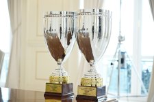 Prezident İlham Əliyev Avropa çempionatında komanda hesabında çempion olan güləşçiləri qəbul edib (FOTO) (YENİLƏNİB)