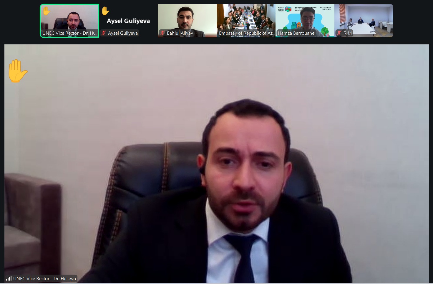 WUF13-ün təbliği: UNEC əməkdaşları Azərbaycanın Bolqarıstandakı Səfirliyinin tədbirində iştirak ediblər (FOTO)