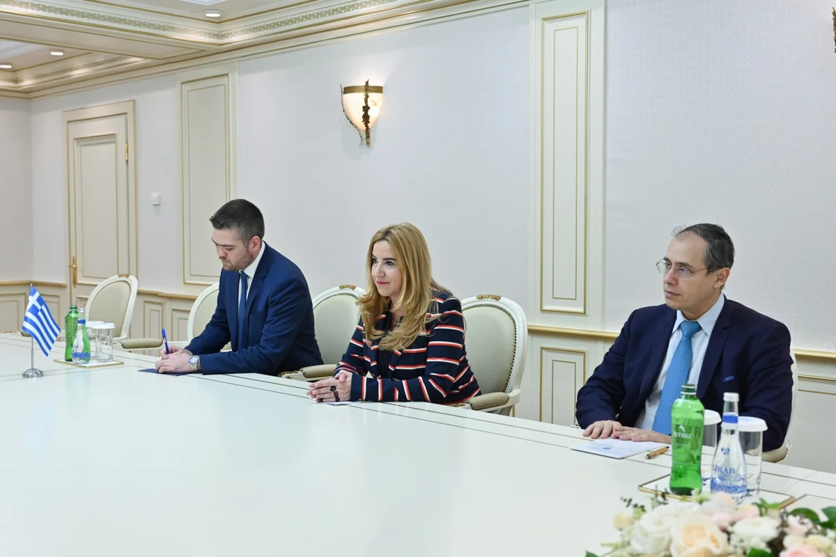 Milli Məclisin sədri Sahibə Qafarova Yunanıstanın ölkəmizdəki səfiri ilə görüşüb