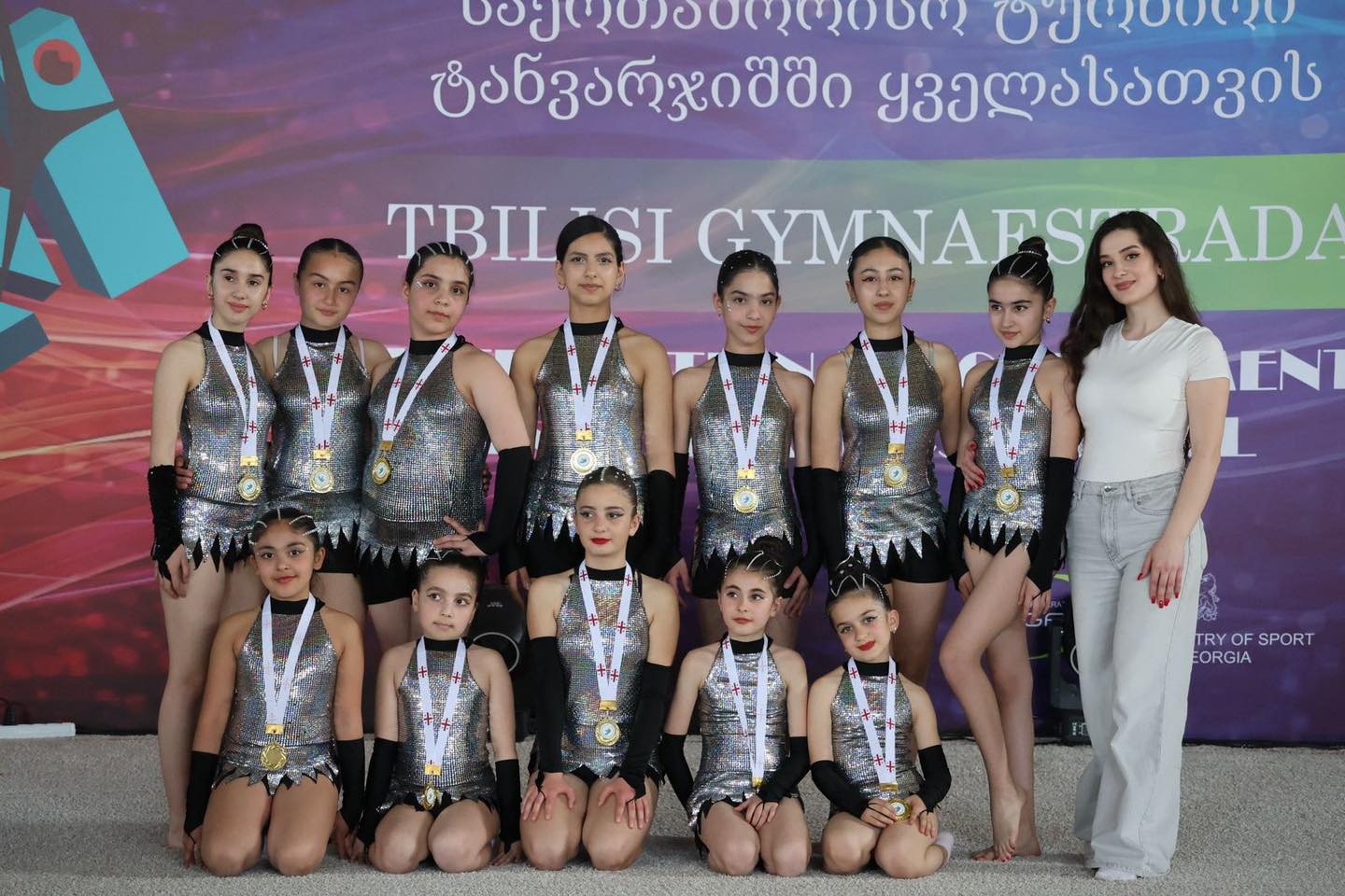GAİM gimnastları Tbilisidəki festivalda uğurla çıxış edib (FOTO)