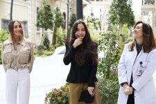 Prezident İlham Əliyev və Birinci xanım Mehriban Əliyeva Bakının İslam Səfərli küçəsinin yenidənqurmadan sonra açılışında iştirak ediblər (FOTO)