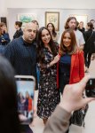 Leyla Əliyeva, Arzu Əliyeva və Alena Əliyeva “Art in Motion” sərgisini ziyarət ediblər (FOTO)