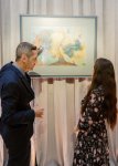 Leyla Əliyeva, Arzu Əliyeva və Alena Əliyeva “Art in Motion” sərgisini ziyarət ediblər (FOTO)