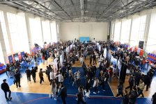 AzMİU-da VII Karyera Sərgisi: Azad olunmuş ərazilər üçün kadr seçimi və universitet-sənaye əməkdaşlığının uğurlu modeli (FOTO)