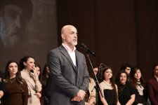 Arzu Əliyeva və Alena Əliyeva “Tağıyev: Məktəb” bədii filminin təqdimatında iştirak ediblər (FOTO)