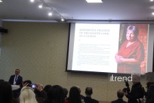 Bakıda Beynəlxalq Xalça Forumu - "İstehsal, dayanıqlı inkişaf və qlobal paylanma" adlı ikinci sessiya (FOTO)