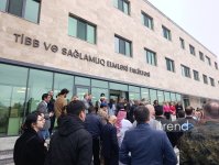 Diplomatik korpusun nümayəndələri Qarabağ Universitetinin klinikasını ziyarət edib (FOTO)