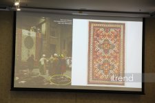 Bakıda Beynəlxalq Xalça Forumu – “Dizayn, kolleksiyalar və məhsulun inkişafı” mövzusunda birinci sessiya (FOTO)
