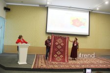Bakıda Beynəlxalq Xalça Forumu – “Dizayn, kolleksiyalar və məhsulun inkişafı” mövzusunda birinci sessiya (FOTO)