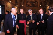 Vatikanda Heydər Əliyev Fondu ilə birgə layihələrin təqdimatına həsr olunan tədbir keçirilib (FOTO)